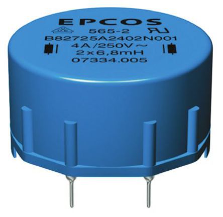 EPCOS - B82725A2402N001 - EPCOS B82721A ϵ 6.8 mH 30%  B82725A2402N001 Ȧ, 4A Idc, 80m Rdc 