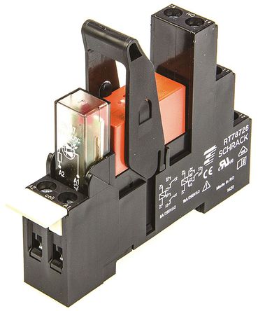TE Connectivity - RT4S4R24 2-1415073-1 - TE Connectivity RT4S4R24 2-1415073-1 ˫˫ DIN ӿڼ̵ģ, 8A, 24V ac		