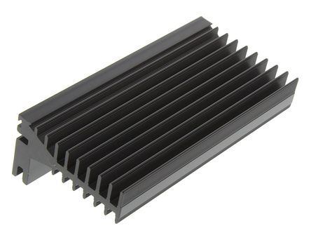 ABL Components - PPL1000B - ABL Components 黑色 散热器 PPL1000B, 3.1°C/W, 螺钉安装, 100 x 50 x 28mm 