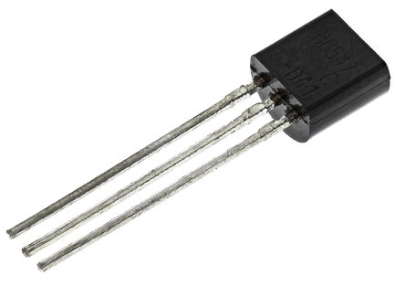Fairchild Semiconductor - BC547CBU - Fairchild Semiconductor BC547CBU , NPN , 100 mA, Vce=45 V, HFE:110, 1 MHz, 3 TO-92װ 