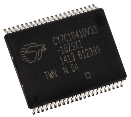 Cypress Semiconductor - CY7C1041DV33-10ZSXI - Cypress Semiconductor CY7C1041DV33-10ZSXI, 4Mbit SRAM ڴ, 256K  x 16 λ, 3  3.6 V, 44 TSOPװ 