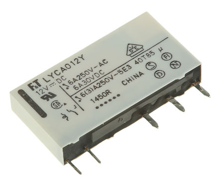 Fujitsu - FTR-LYCA012Y - Fujitsu FTR-LYCA012Y ˫ PCB װ Ǳ̵, 12V 