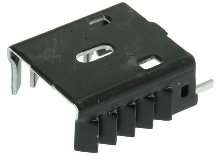 AAVID THERMALLOY - 5900PBG - AAVID THERMALLOY 黑色 散热器 5900PBG, 13K/W, 印刷电路板通孔安装安装, 12.5 x 30.4 x 31.2mm 