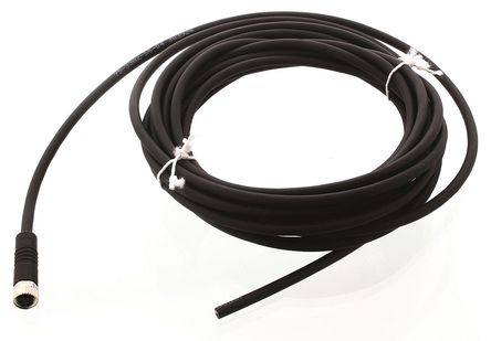 Binder - 79-3382-55-04 - Binder 79-3382-55-04 5m 4-针, M8 母 电缆, 使用于718 系列		