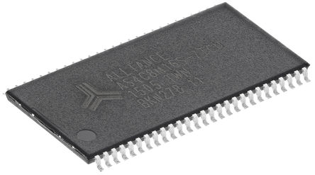Alliance Memory - AS4C8M16S-7TCN - AS4C8M16S-7TCN, 128Mbit 143MHz SDRAM, 3  3.6 V, 54 TSOPװ 