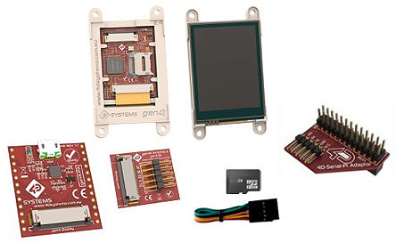 4D Systems - SK-gen4-24PT-PI - 4D Systems ͼʾ׼ SK-gen4-24PT-PI 