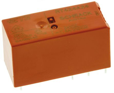 TE Connectivity - RT424A24 - TE Connectivity RT424A24 ˫˫ װ ̵, 24V dc, ڵԴӦ		