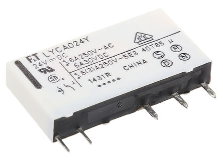 Fujitsu - FTR-LYCA024Y - Fujitsu FTR-LYCA024Y ˫ PCB װ Ǳ̵, 24V 