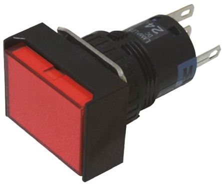 Idec - AL6H-M14P-R - Idec AL6H-M14P-R IP65 ˲ ˫ ɫLED 尲װ ť, 1A@ 120V 1A@ 24V ֱ 