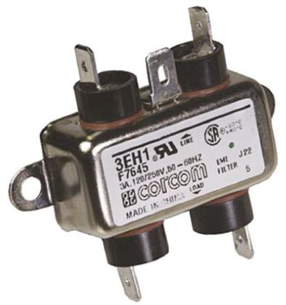 TE Connectivity - 3EH1 - TE Connectivity 3EH1 Դ߹, 3 A, 250 V , 2.53 x 0.96 x 0.66 in		