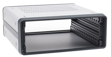 Schroff - 14575023 - Schroff CompacPRO ϵ ɫ/ɫ / 2U ͨ ̨ʽ 14575023, 102.6 x 257 x 271mm		