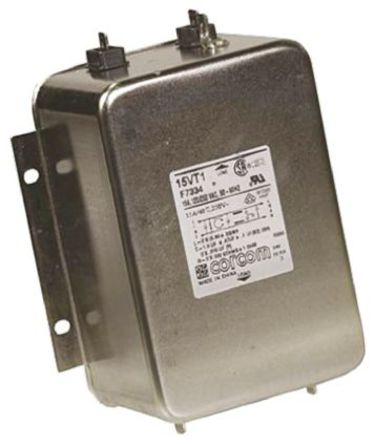 TE Connectivity - 15VT1 - TE Connectivity 15VT1 Դ߹, 15 A, 250 V , 138.4 x 100.6 x 55.4 mm		