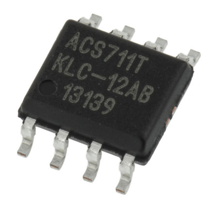 Allegro Microsystems - ACS711KLCTR-12AB-T - Allegro Microsystems ACS711KLCTR-12AB-T 霍��效���鞲衅�, �性磁��, 3 → 5.5 V�源, 8引�_ SOIC封�b 