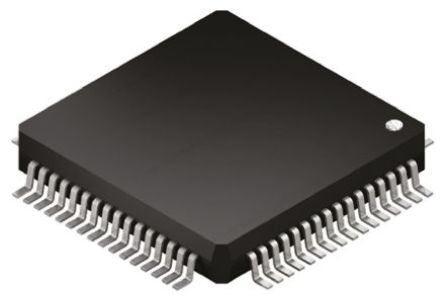 Freescale - MKL24Z32VLH4 - Freescale Kinetis L 系列 32 bit ARM Cortex M0+ MCU MKL24Z32VLH4, 48MHz, 32 kB ROM �W存, 4 kB RAM, 1xUSB, LQFP-64 
