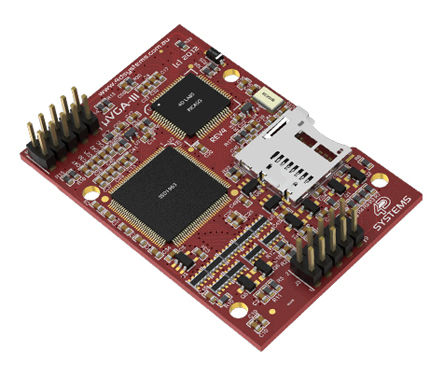 4D Systems - UVGA-III - 4D Systems UVGA-III LCD TFT 65k ʾ, 4 D ̵¡I2C ӿڡTTL ӿڡVGA ӿ I/F 