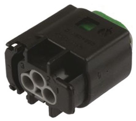 TE Connectivity - 2-967642-1 - TE Connectivity Micro Quadlock System ϵ 3· °װ ɫ ĸ  2-967642-1, ѹӶ˽		