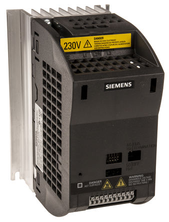 Siemens - 6SL3211-0AB17-5BA1 - Siemens SINAMICS G110 ϵ IP20 0.75 kW Ƶ 6SL3211-0AB17-5BA1, 0  550 Hz, 10 A, 200  240 V  