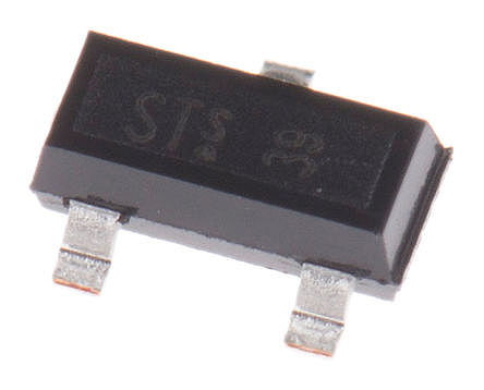 Infineon - BFR 93A E6327 - Infineon BFR 93A E6327 NPN , 90 mA, Vce=12 V, HFE:70, 6 GHz, 3 SOT-23װ 