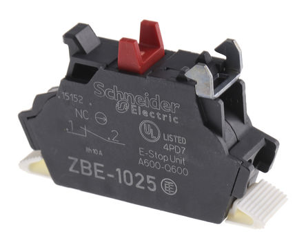 Schneider Electric - ZBE1025 - Schneider Electric XB4 XB5 ϵ Ӵ ZBE1025, 1 , ɼнӶ 