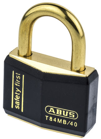 ABUS - T84MB/40 KA 8401 Black - Abus T84MB/40 KA 8401 Black ͬ ɫ ͭ ȫ, 6.5mm  