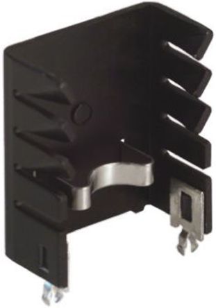 AAVID THERMALLOY - 534202B02853G - AAVID THERMALLOY 黑色 散热器 534202B02853G, 13.4K/W, 焊接安装, 25.4 x 12.7 x 29.97mm 