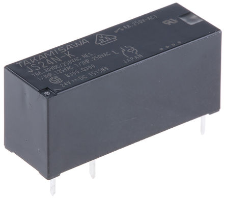 Fujitsu - JS-24N-K - Fujitsu JS-24N-K ˫ PCB װ Ǳ̵, 24V 