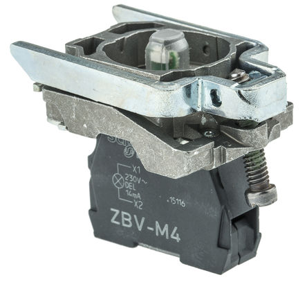 Schneider Electric - ZB4BVM4 - Schneider Electric XB4 ϵ  ZB4BVM4, 230  240 V, ɫ LED, ݶӶ 