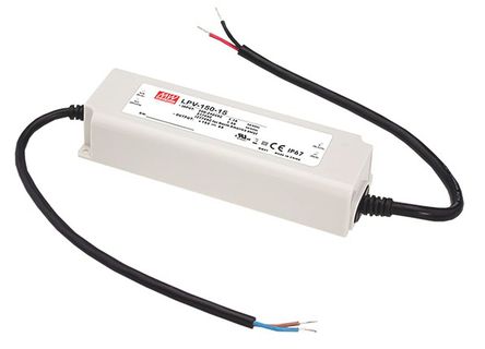 Mean Well - LPV-150-15 - Mean Well LED  LPV-150-15, 180  305 V 254  431 V ֱ, 15V, 0  8A, 120W 