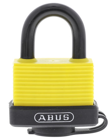 ABUS - 70AL/45 YELLOW KA - Abus 70AL/45 YELLOW KA ͬ ɫ  ȫ, 8mm  