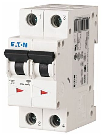 Eaton - FAZ6-B63/2 - Eaton xEffect FAZ6 ϵ 2 63 A MCB ΢Ͷ· FAZ6-B63/2, 6 kA Ͽ, B բ 