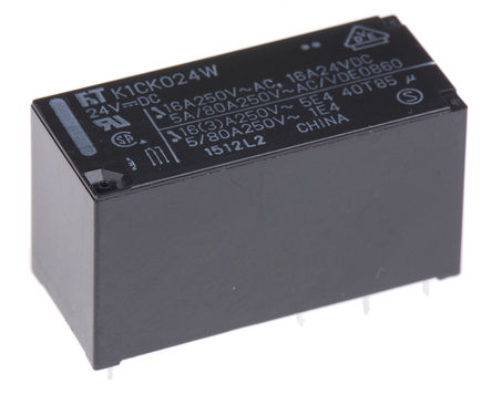 Fujitsu - FTR-K1CK024W - Fujitsu FTR-K1CK024W ˫ PCB װ Ǳ̵, 24V 