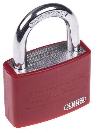 ABUS - 50870- T65AL/40 Red - Abus 50870- T65AL/40 Red ɫ Կ׼  ȫ, 6.5mm  