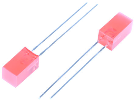 Kingbright - L-1553SRDT - Kingbright Rectangular ϵ ɫ (640 nm ) LED L-1553SRDT, 120 mcd, 110 ӽ  ͨ 