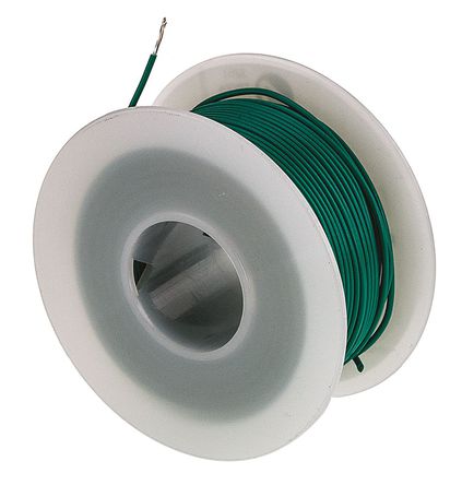 Alpha Wire - 3251 GR005 - Alpha Wire 30m ɫ 22 AWG UL1061 о ڲߵ 3251 GR005, 0.35 mm2 , 7/0.25 mm оʾ, 300 V 